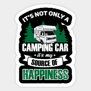 A Trip To The Mountains Sticker